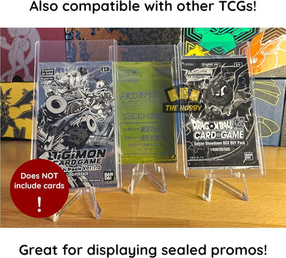 Tallboy Toploaders For Sealed Pokemon Promo Packs [25 Count]