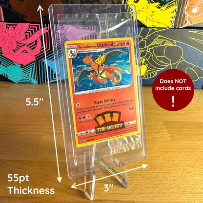 Tallboy Toploaders For Sealed Pokemon Promo Packs [25 Count]