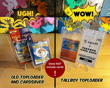 Tallboy Toploaders For Sealed Pokemon Promo Packs [25 Count]