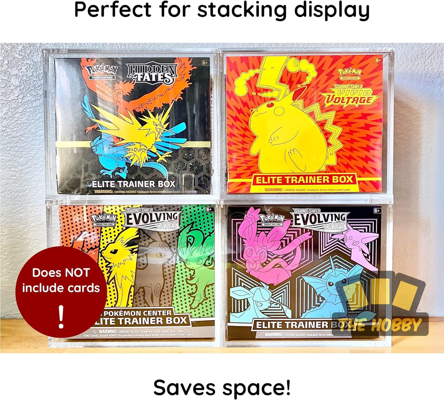 The Hobby Lair Pokemon Deluxe ETB Acrylic Case