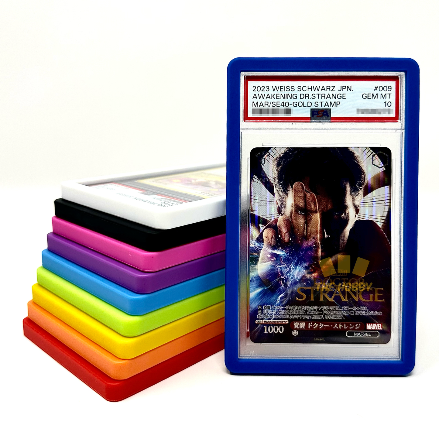 Bumper Guard for PSA Graded Cards ONLY | Shield Your Slabs! | Ultimate Edge Protector Bumper [Red]