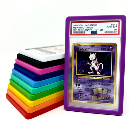 Bumper Guard for PSA Graded Cards ONLY | Shield Your Slabs! | Ultimate Edge Protector Bumper [Red]