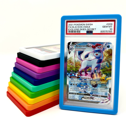 Bumper Guard for PSA Graded Cards ONLY | Shield Your Slabs! | Ultimate Edge Protector Bumper [Red]