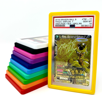 Bumper Guard for PSA Graded Cards ONLY | Shield Your Slabs! | Ultimate Edge Protector Bumper [Red]